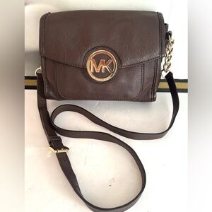 Micheal Kors brown crossbody bag